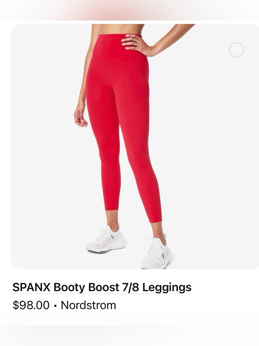 SPANX Booty Boosting Leggings
